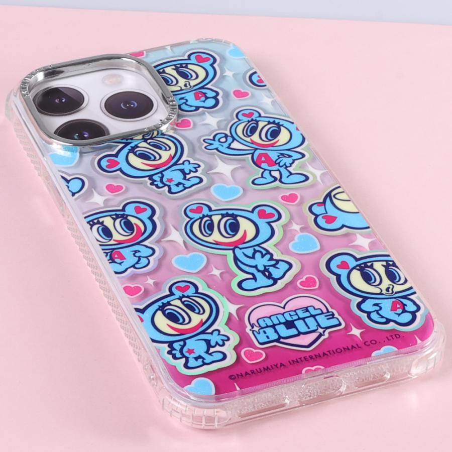 iPhone 15 Pro Max ケース エンジェルブルー キャラクター アイフォン