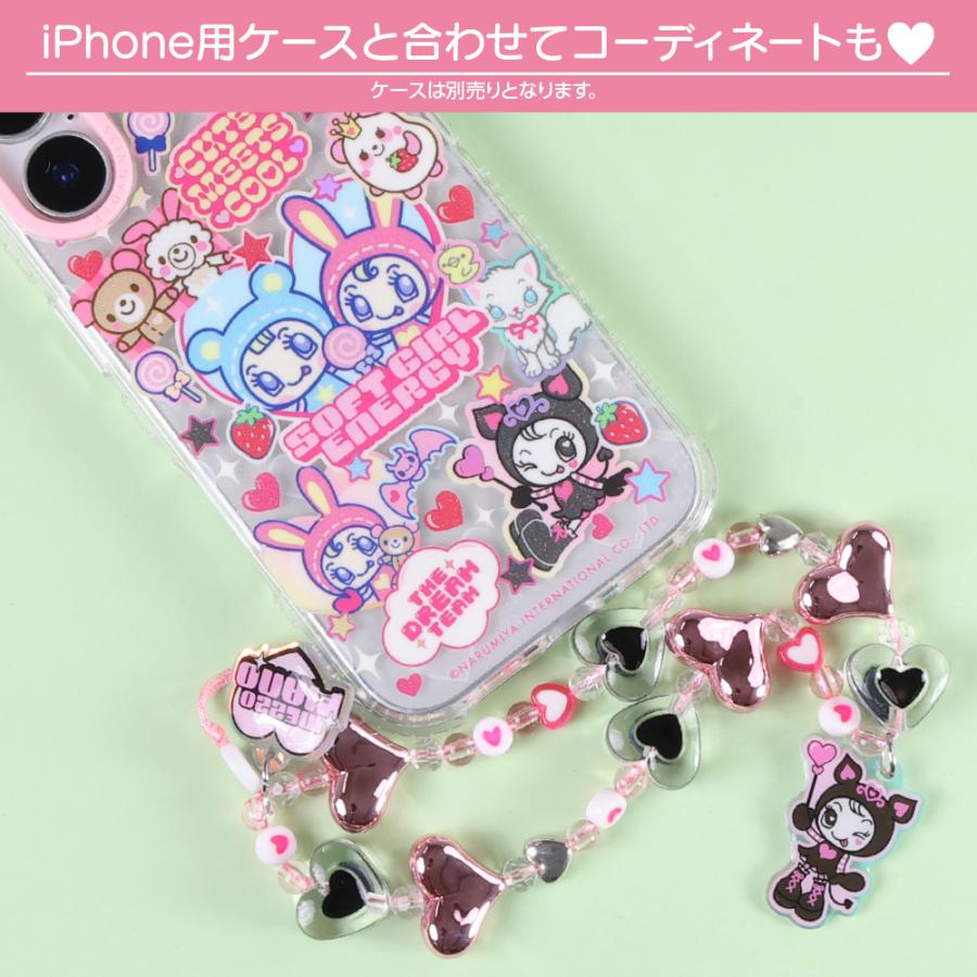 スマホストラップ メゾピアノ キャラクター デビリーちゃん かわいい