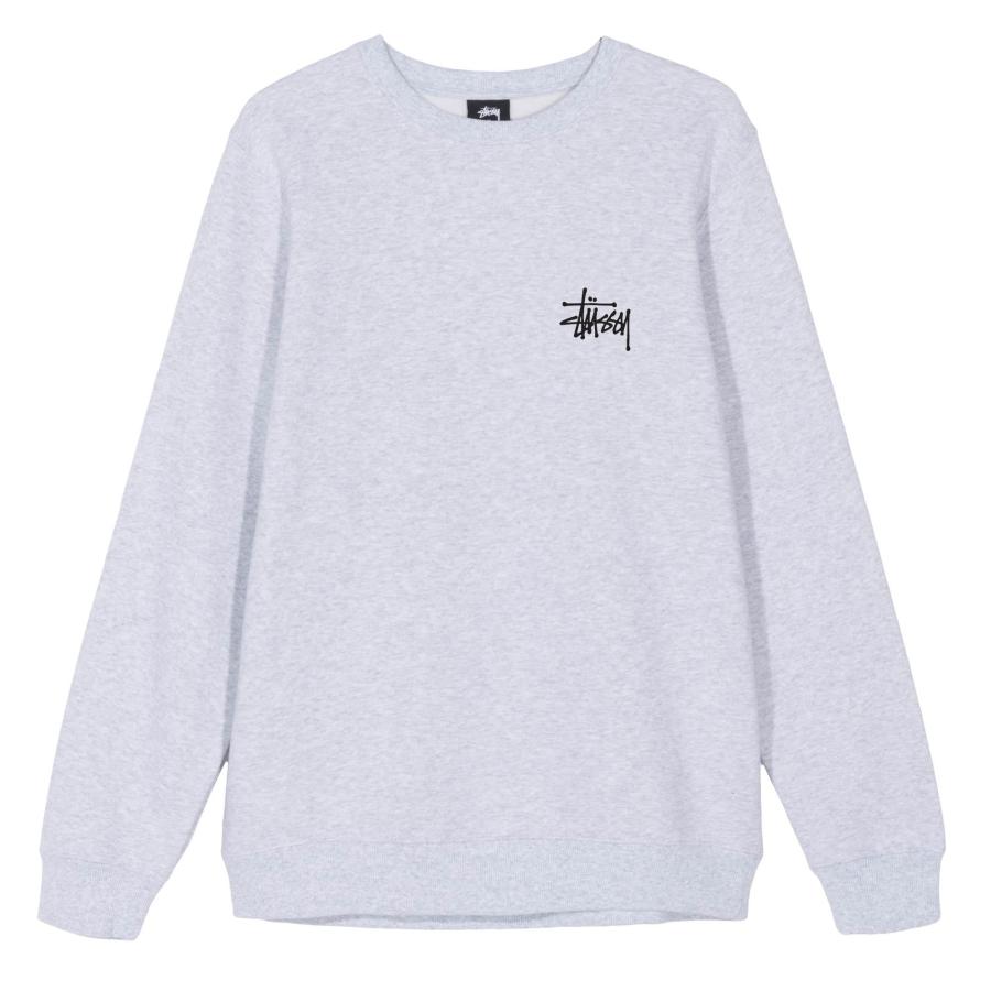 STUSSY（ステューシー） BASIC STUSSY CREW 裏起毛 フード フーディ