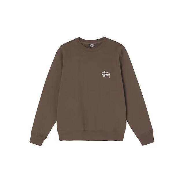 STUSSY（ステューシー） BASIC STUSSY CREW 裏起毛 フード フーディ