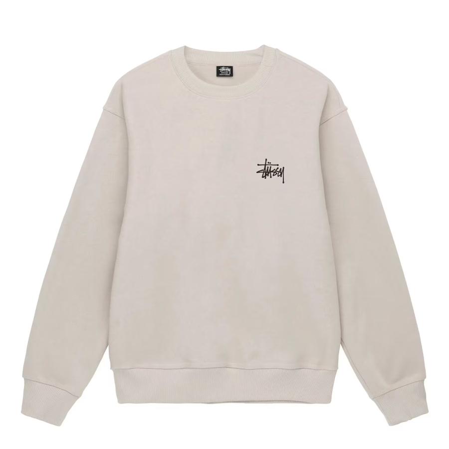 STUSSY（ステューシー） BASIC STUSSY CREW 裏起毛 フード フーディ