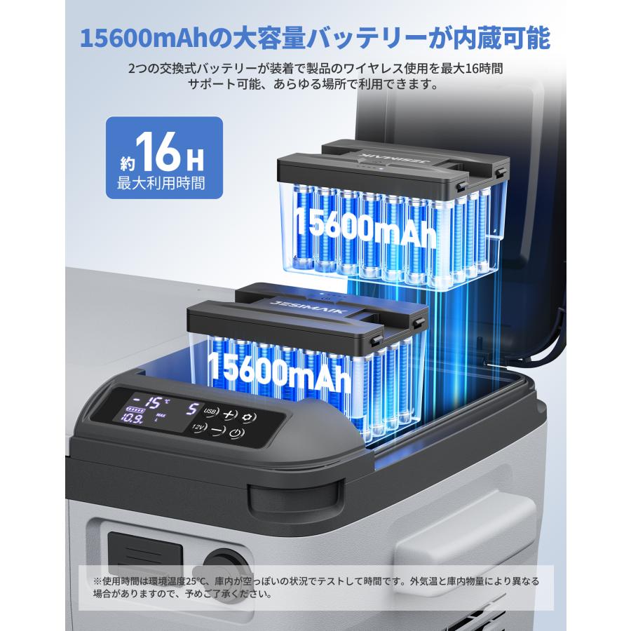 JESIMAIK すぐ販売終了・僅か10台在庫 コードレス 冷温庫 ポータブル
