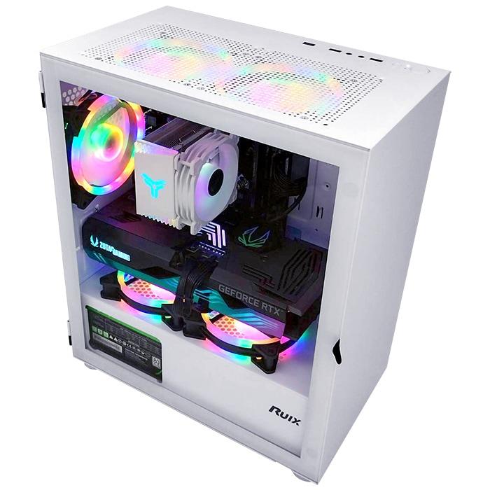 PASOUL 【セール商品】ゲーミングPC+モニターフルセット ホワイト