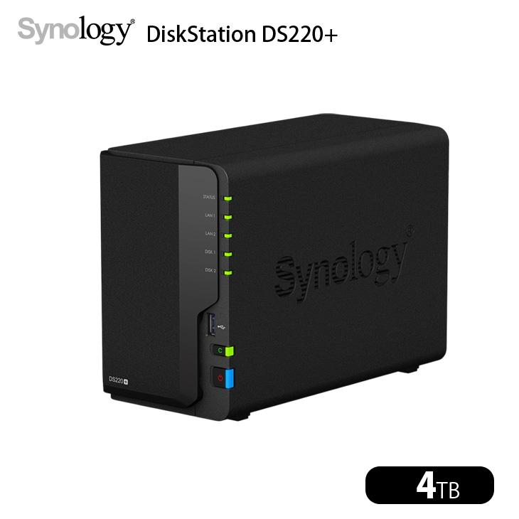 Synology（シノロジー） 【中古】Synology DiskStation DS220+ 高性能