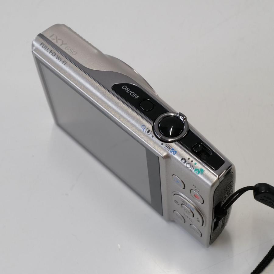 IXY Canon 650 USED美品 デジタルカメラ 光学12倍ズーム Wi-Fi フルHD