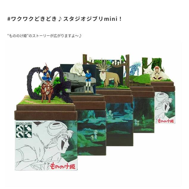 スタジオジブリmini もののけ姫 シシ神の森 みにちゅあーとキット NON