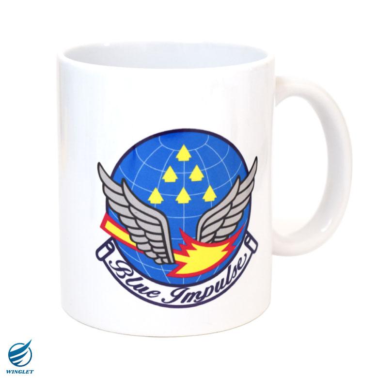ブルーインパルス マグカップ エンブレム Ver 自衛隊 松島基地 航空