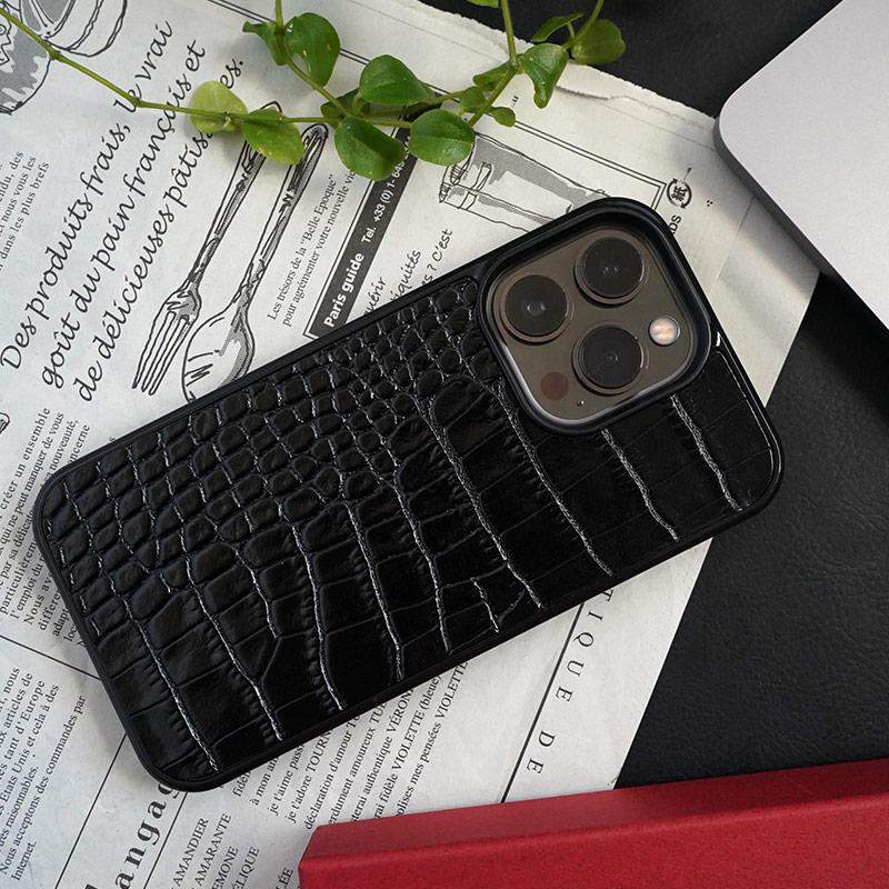 クロコダイル スマホケース iPhone14 Pro / iPhone 14 iPhone13 mini