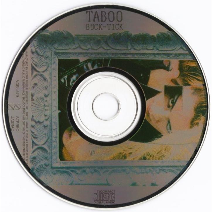 BUCK-TICK バクチク / TABOO タブー 1989.01.18 4thアルバム 初回限定