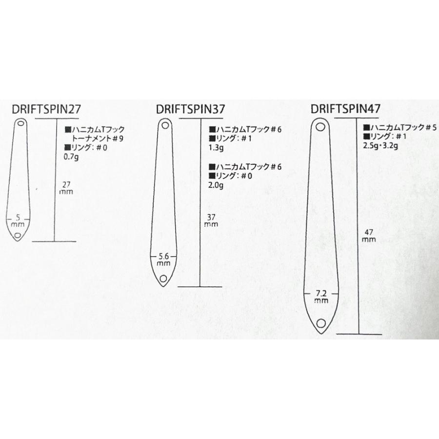 Rodio Craft（ロデオクラフト） RCドリフトスピンDriftSpin 47 2.5g