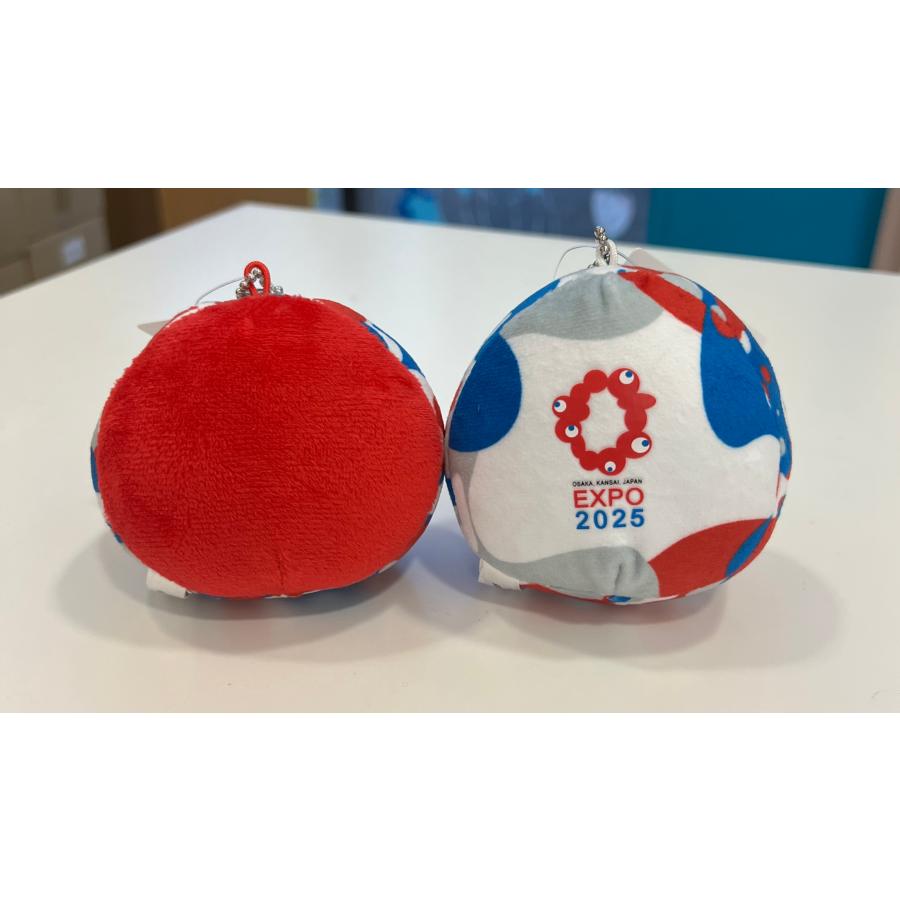 吉徳大光 大阪・関西万博 公式グッズ だるまマスコットぬいぐるみ 紅白