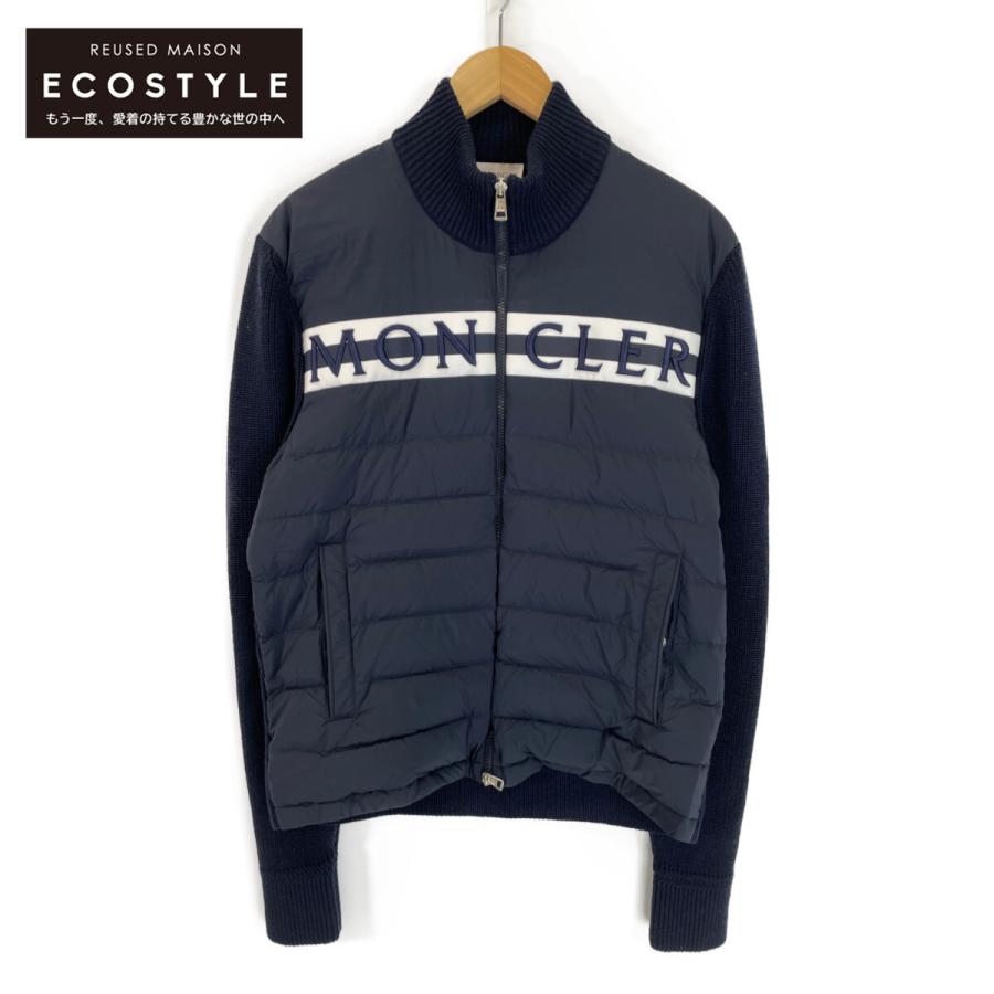 MONCLER（モンクレール） 美品/国内正規/21年製 CARDIGAN ロゴ刺繍