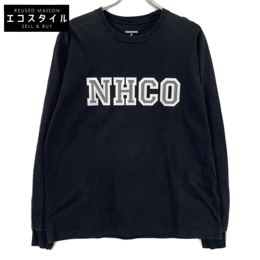 NEIGHBORHOOD（ネイバーフッド） 22AW ブラック カレッジロゴ ロングT