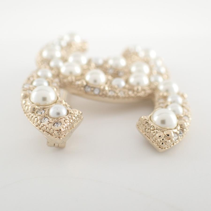 CHANEL（シャネル） 新品同様/ F22V フェイクパールココマーク