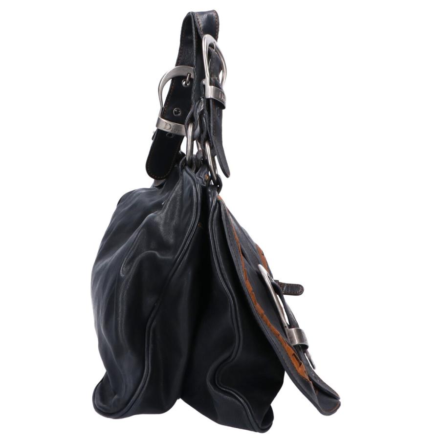 Christian Dior クリスチャンディオール カーフレザー ガウチョ サドル