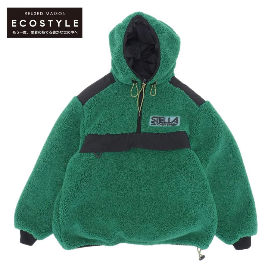 美品 STELLA McCARTNEY ステラマッカートニー 21AW ラバーロゴ ボア