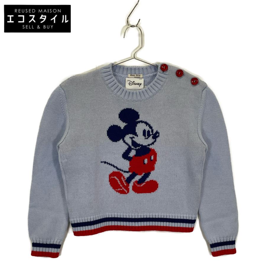 miu miu（ミュウミュウ） ×ディズニー MML470 21年 ミッキープリント
