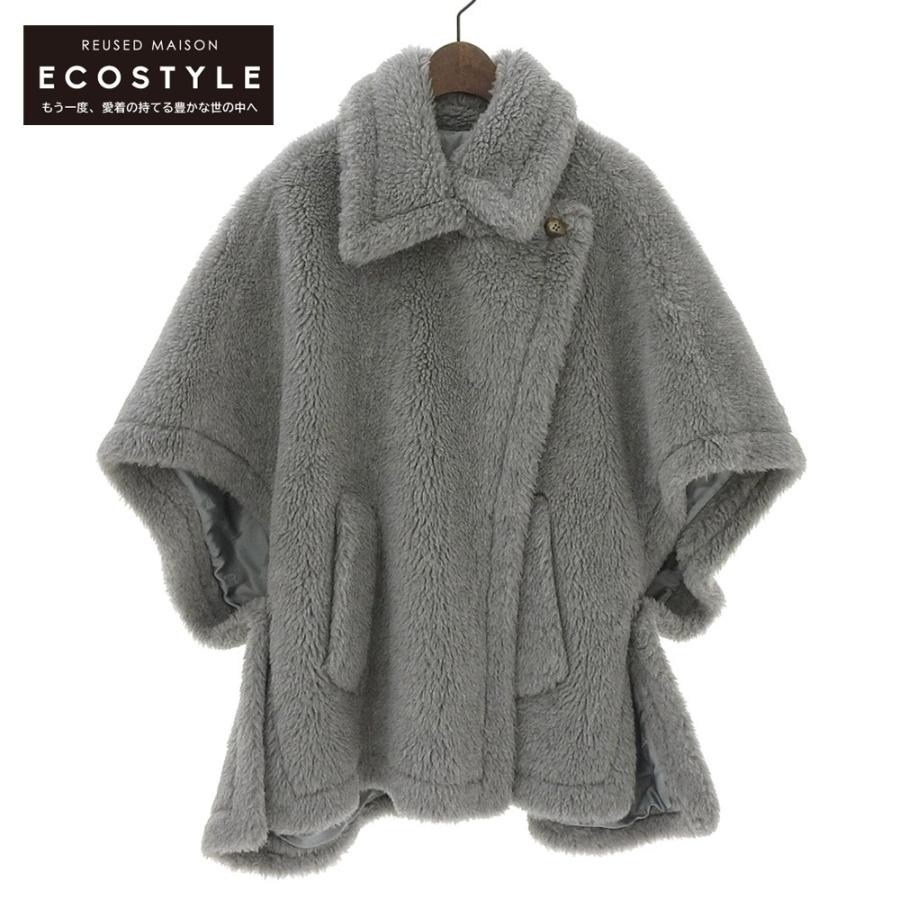 美品 Max Mara マックスマーラ 22AW 473609236 アルパカ×ウール×シルク