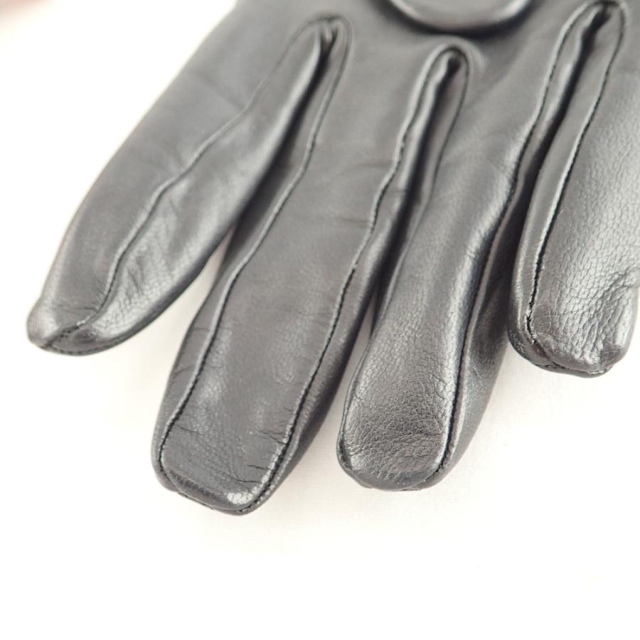 CHANEL（シャネル） CCココマークステッチ チェーン装飾 ラムスキン