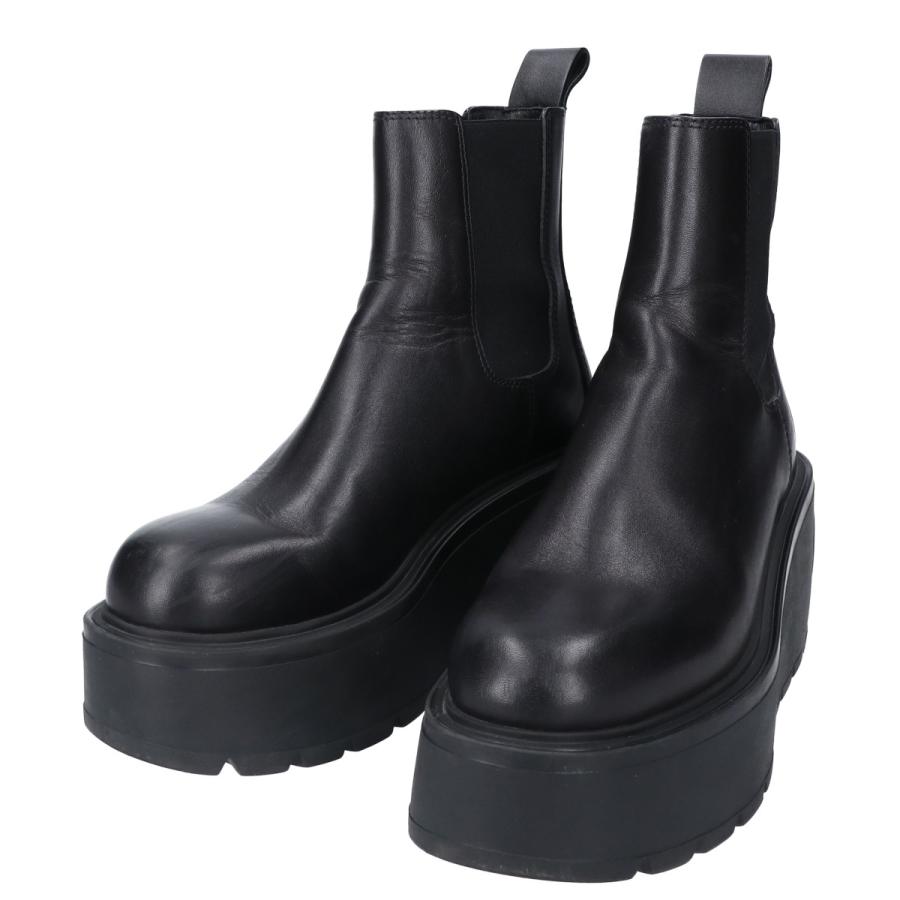 VALENTINO ヴァレンティノ ユニークフォーム カーフスキン アンクル