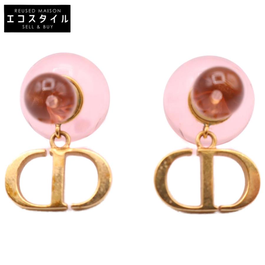 Dior ディオール Tribales トライバル メタル ＆ レジンパール ピアス