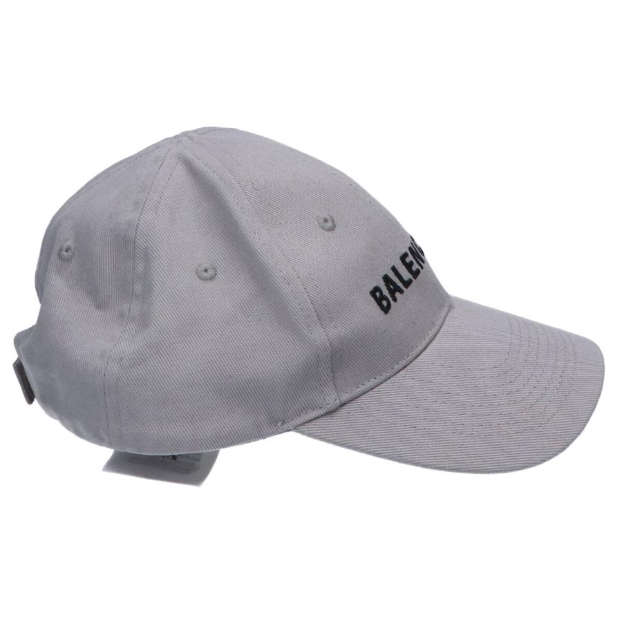 BALENCIAGA（バレンシアガ） ロゴ刺繍 キャップ 帽子 L 58cm グレー