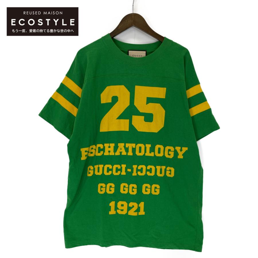 GUCCI（グッチ） 660744 XJDHG ナンバリング Tシャツ グリーン