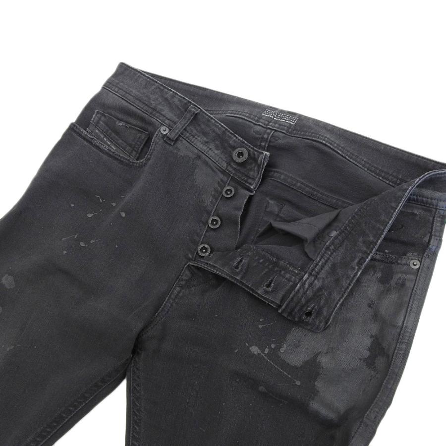 DIESEL BLACK GOLD ディーゼルブラックゴールド ペイント加工 デニム