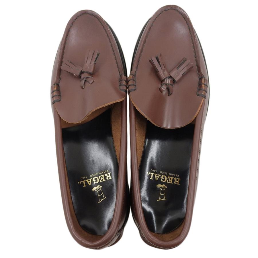 REGAL（リーガル） 新品同様 アンラインド タッセル ローファー