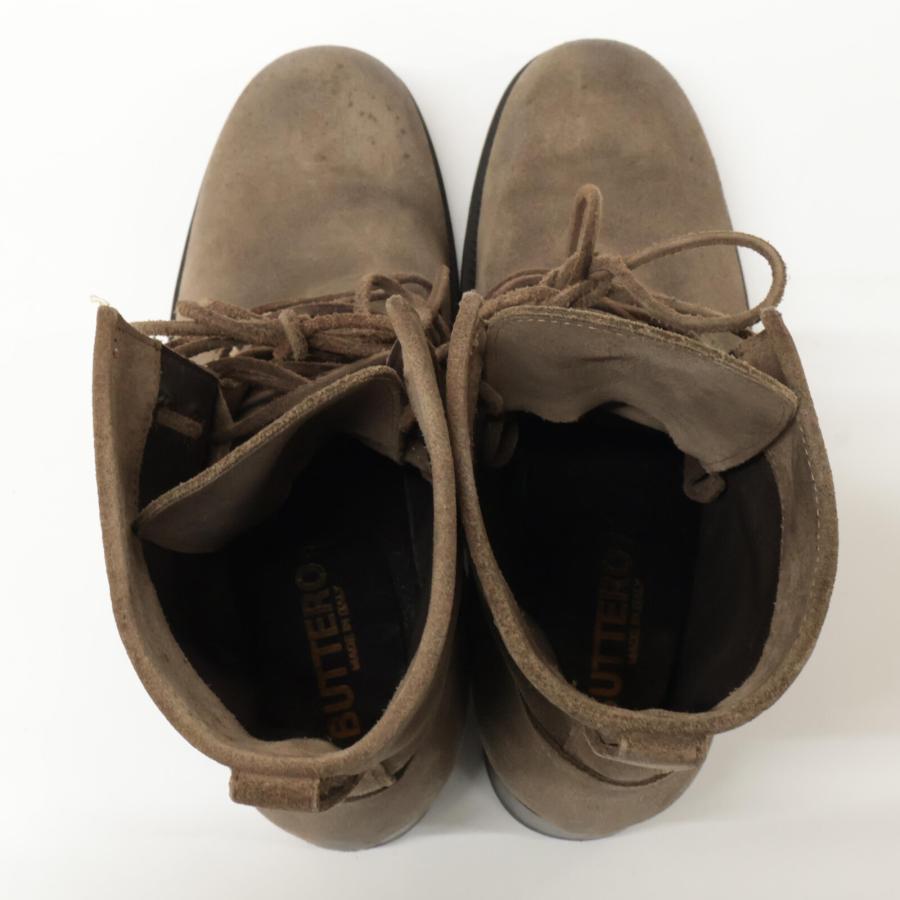 BUTTERO（ブッテロ） B1101 スエード レースアップ ブーツ 39 1/2