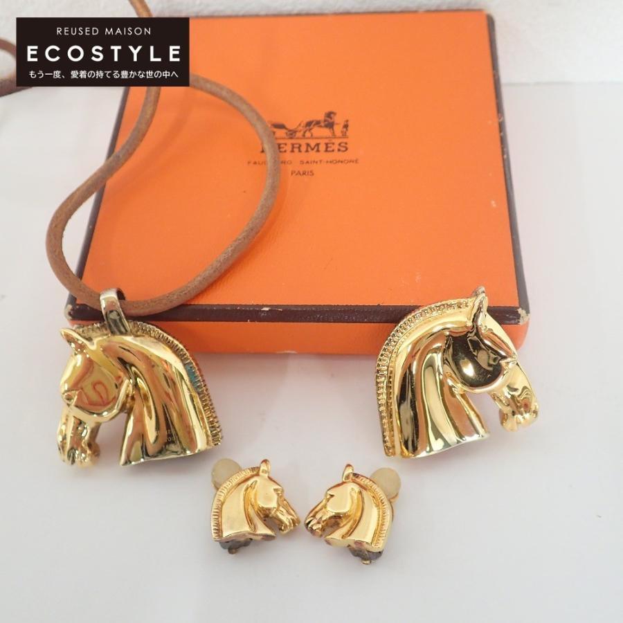 HERMES（エルメス） BIJOUTERIE FANTAISIE シュバル ホースヘッド