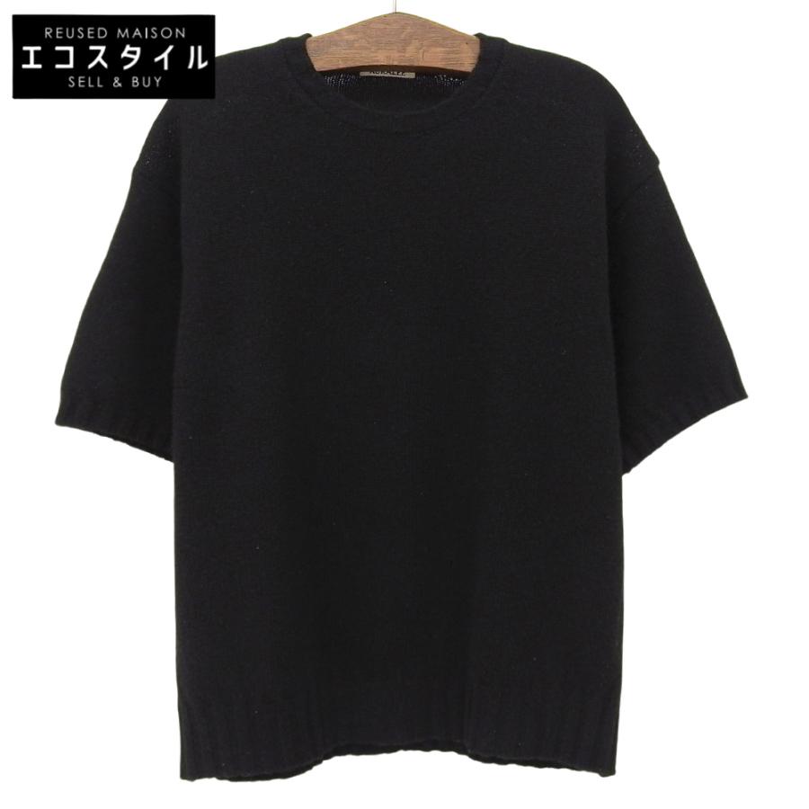 AURALEE オーラリー SHETLAND WOOL CASHMERE ニットTシャツ トップス