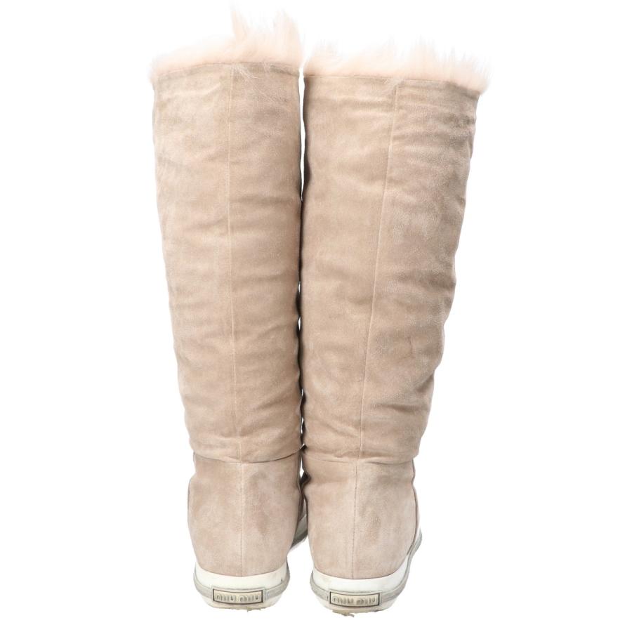 miu miu（ミュウミュウ） 5W9461 メタル/ビジュートゥ ロングムートン