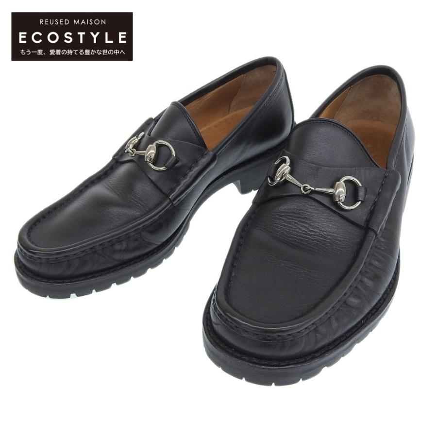 GUCCI（グッチ） 美品 ビットモカシン ローファー/スリッポン シューズ