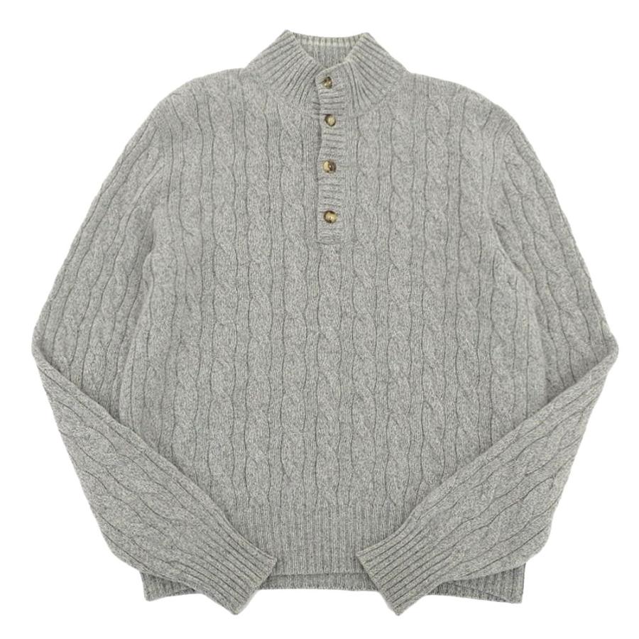 Loro Piana（ロロピアーナ） 美品 カシミヤ100% 4B ケーブル ニット