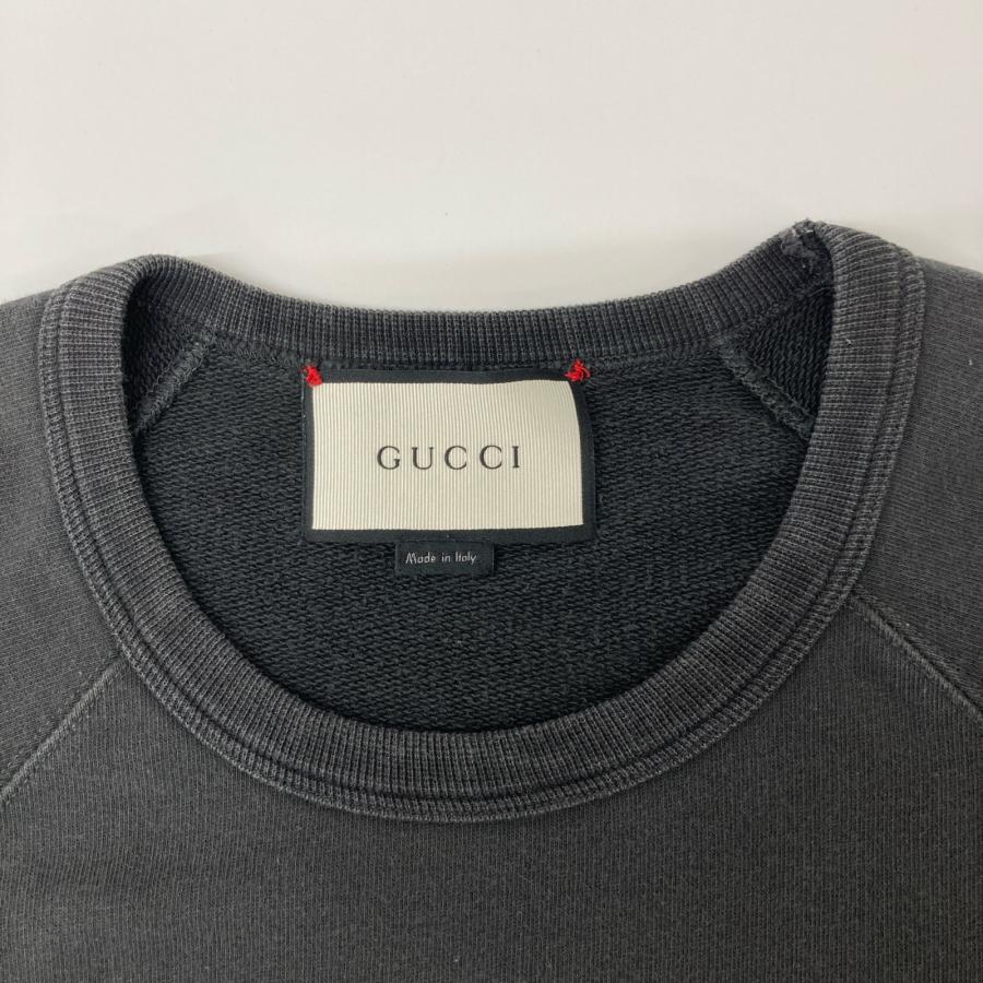 GUCCI（グッチ） 4308242 グレー ビー刺繍 スウェット グレー S
