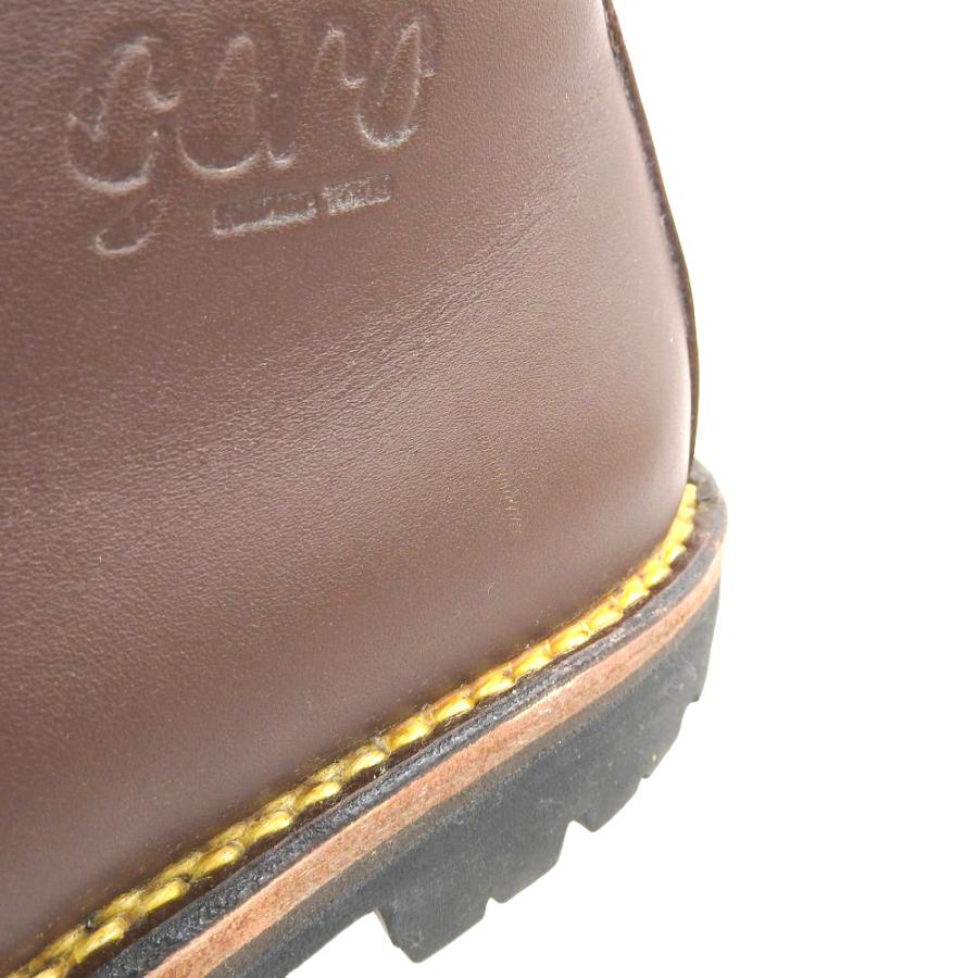 美品 goro ゴロー 深型 レザーチロリアンシューズ 26.5 ブラウン