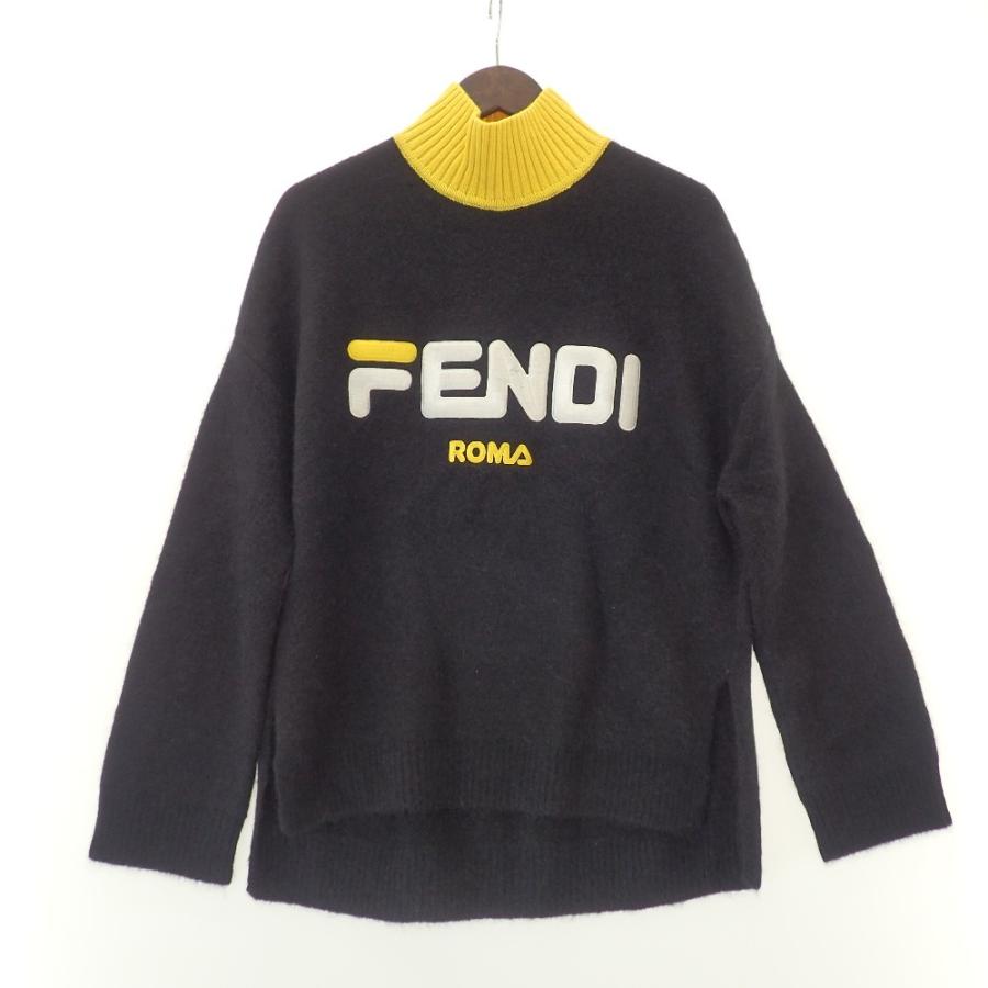 FENDI（フェンディ） 美品/国内正規 xFILAフィラ FZY688 A5QH モヘア