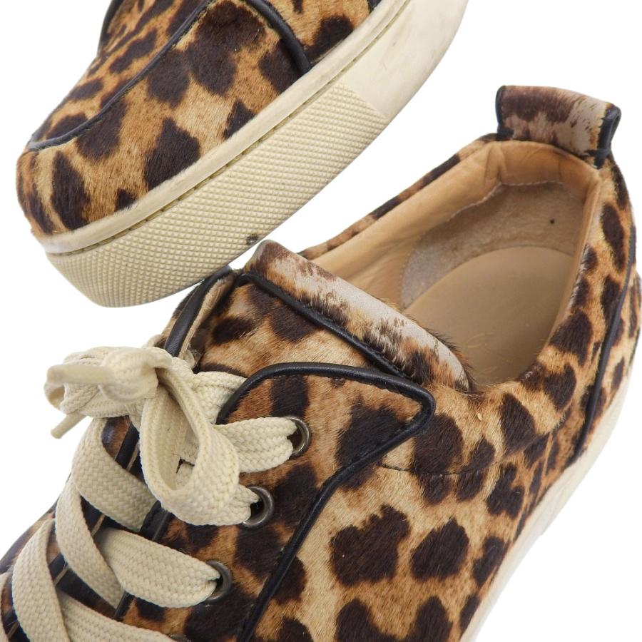 Christian Louboutin（クリスチャンルブタン） 美品 レオパード ハラコ