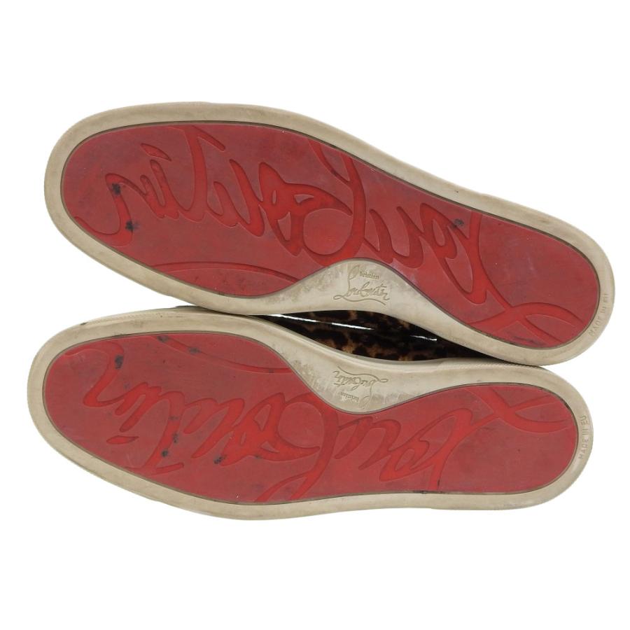 Christian Louboutin（クリスチャンルブタン） 美品 レオパード ハラコ