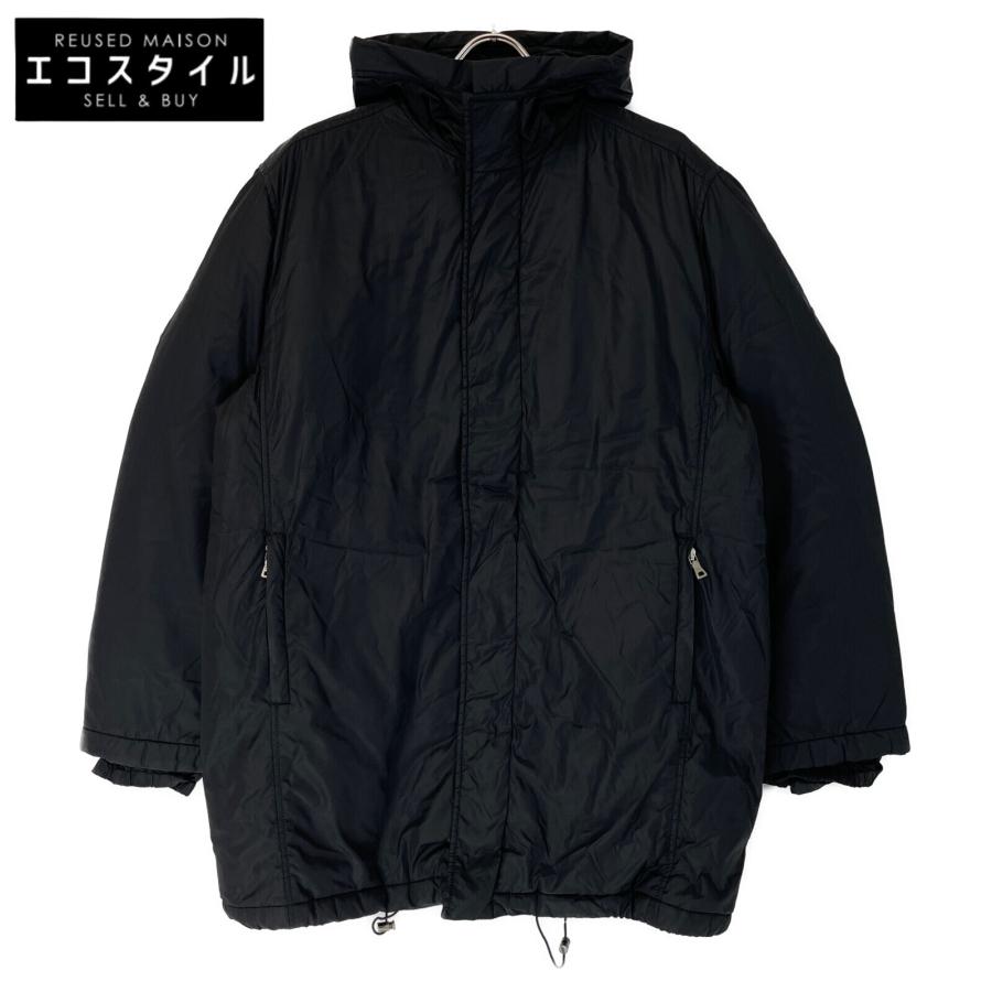 PRADA SPORT プラダスポーツ SGV52A ブラック ナイロン フーデッド