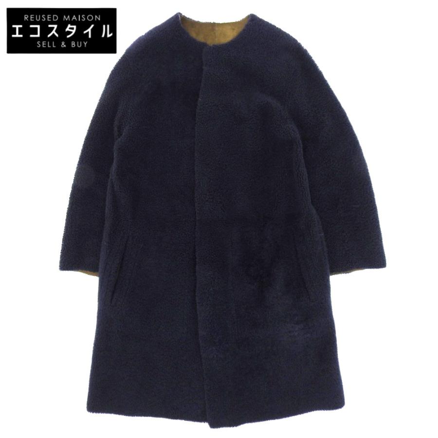 DRAWER（ドゥロワー） バイカラー リバーシブル ムートンコート