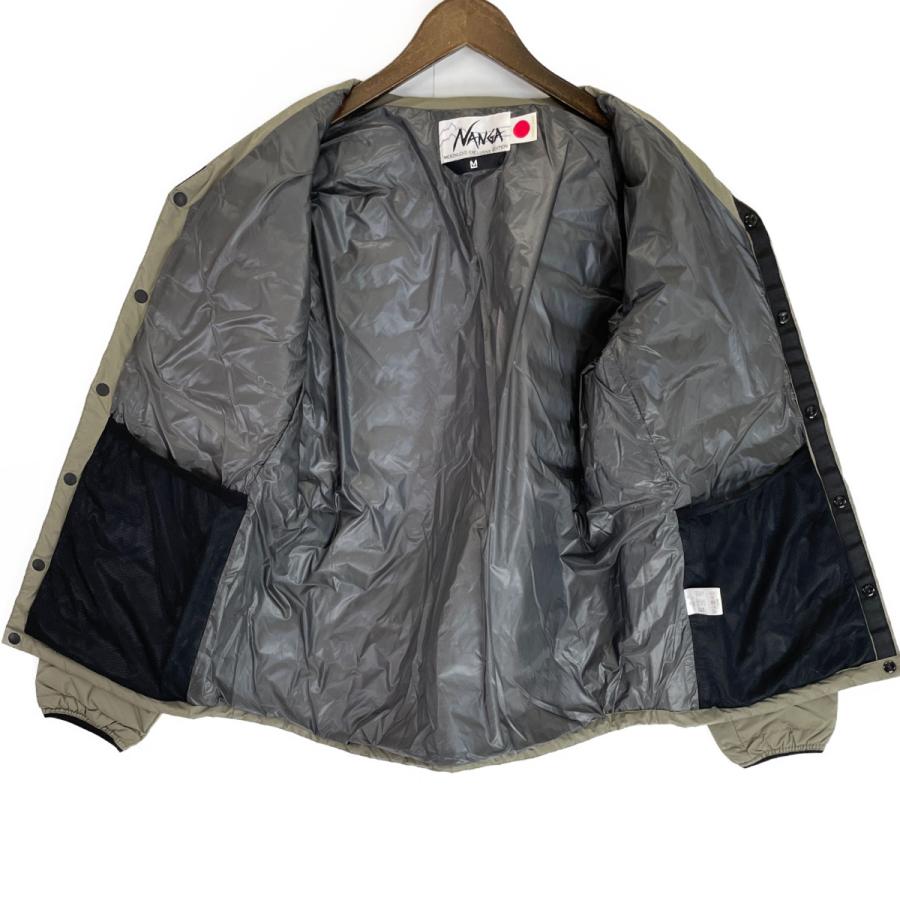 NANGA ナンガ 【ホワイトレーベル】ムーンロイド別注 グレー ナイロン