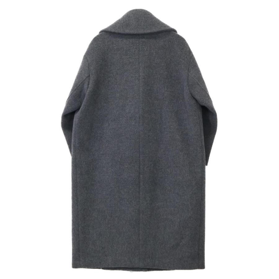 ENFOLD（エンフォルド） 3008A130-1230 グレー×グリーン ウールリバー