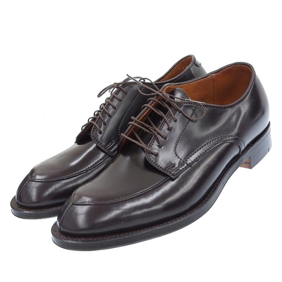ALDEN（オールデン） 新品同様 Vチップシューズ メンズ コードバン
