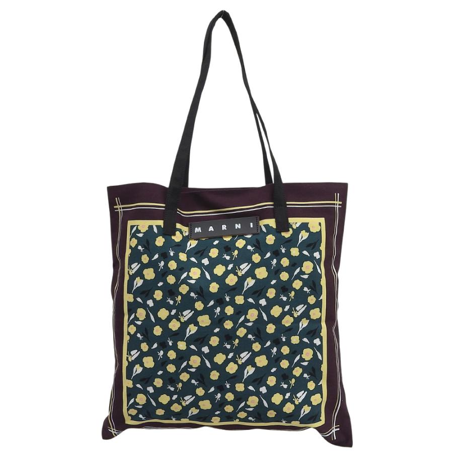 MARNI（マルニ） 美品 FLOWER CAFE キャンバス 花柄 バンダナトート