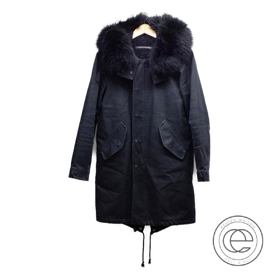 LITHIUM HOMME リチウムオム LH20-5101 ラクーンファー/フード付 M-51