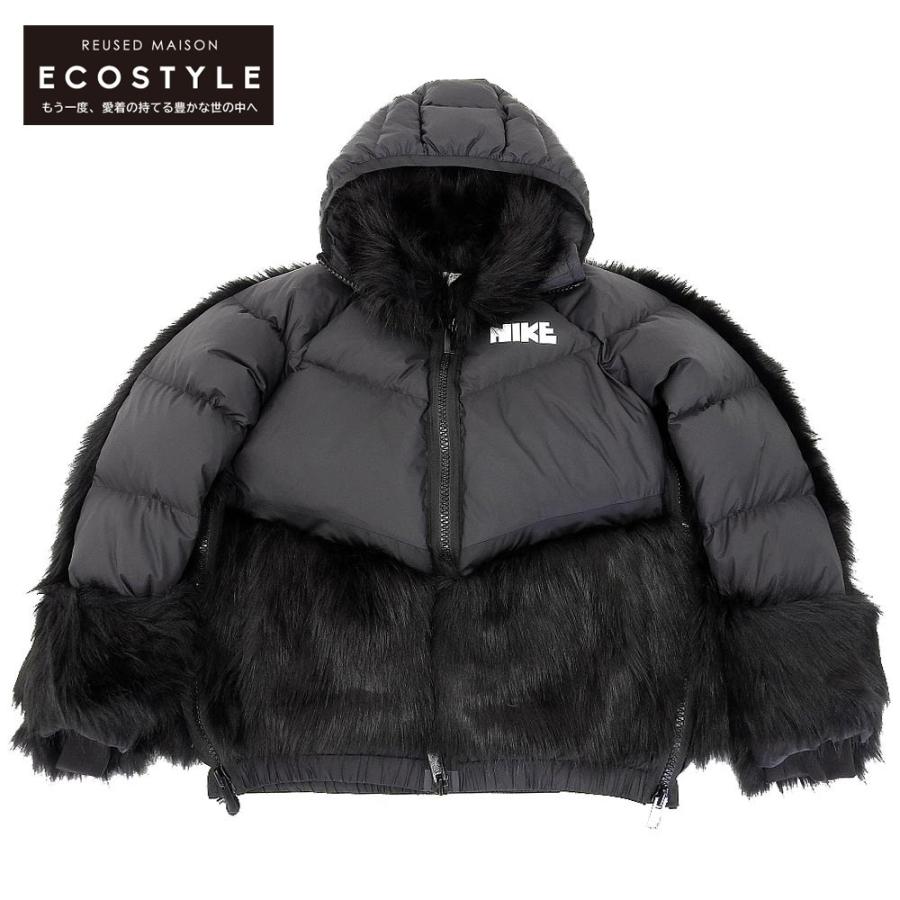 NIKE（ナイキ） 美品 × Sacai NRG PARKA ファー ダウン ジャケット