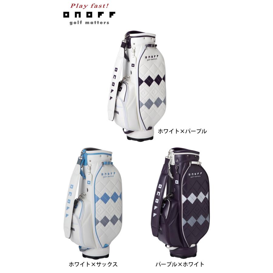 ONOFF（オノフ） レディスキャディバッグ OB7923 8.5型/3.2kg 46インチ