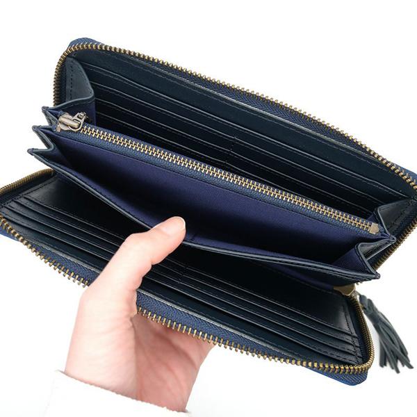 わちふぃーるど（WachiField） 青い街ラウンド財布 ダヤン 財布 : わち